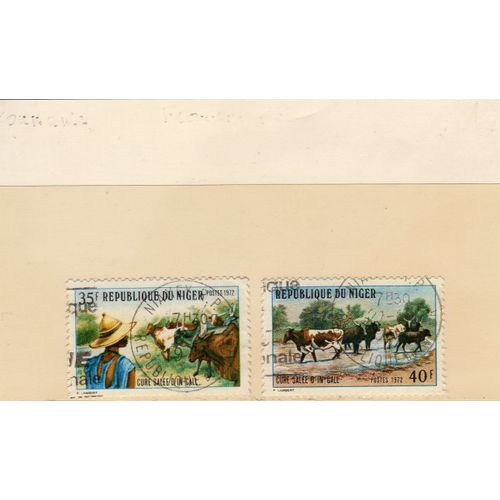 Timbre-Poste Du Niger (Décennie Hydrologique Mondiale)