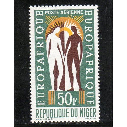 Timbre De Poste Aérienne Du Niger (Europafrique)