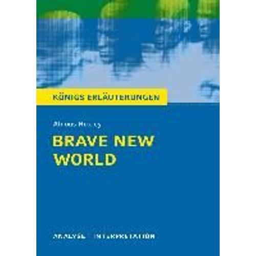 Brave New World - Schöne Neue Welt Von Aldous Huxley.