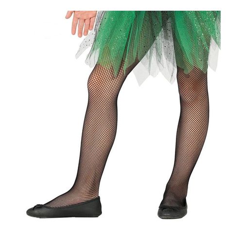 Collants Noirs Résille Pour Enfants (Taille 4-9a)