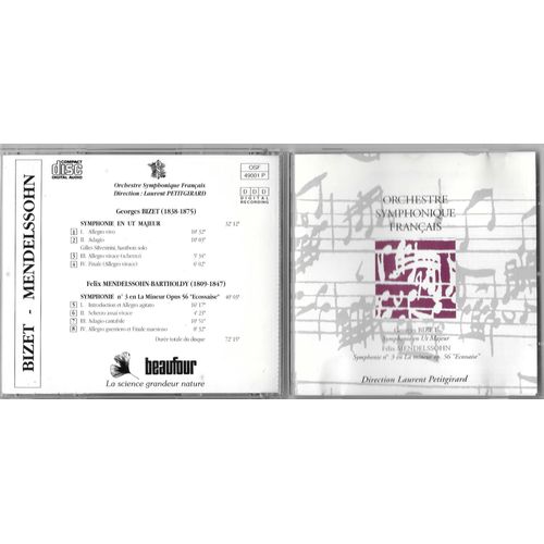 Orchestre Symphonique Français Dir Laurent Petitgirard