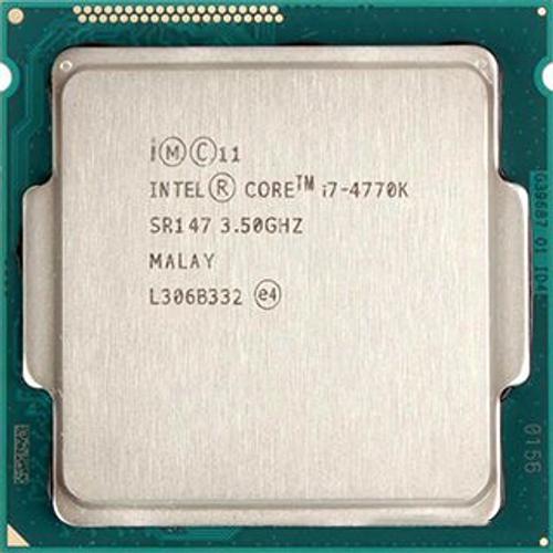 Intel core i7 4770K (3.5Ghz) - processeur