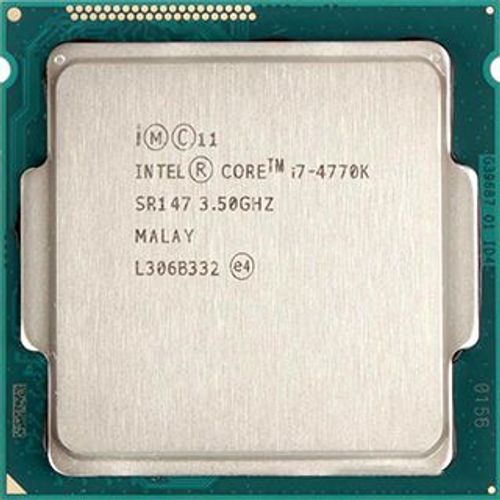 Intel core i7 4770K (3.5Ghz)