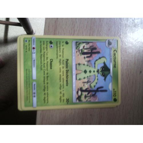 Carte Pokemon. Cacturne 6/111 Carte Rare Invasion Carmin