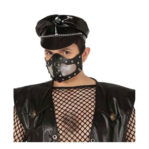 Masque Noire Sado (Taille Unique Adulte)