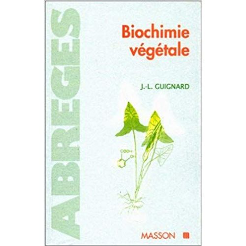 Biochimie Végétale