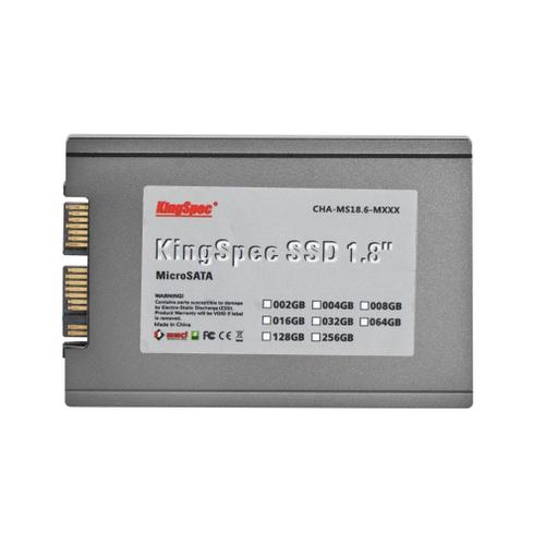 128GB KingSpec MicroSATA (SATA III) 1,8 pouces SSD Solid State Drive