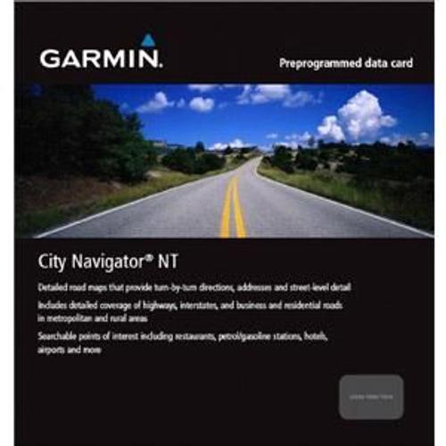 Garmin carte Moyen-Orient et Afrique du Nord City Navigator NT (carte microSD/SD)