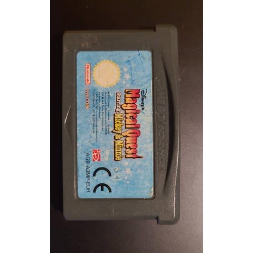 Disney Magical Quest Mickey Et Minnie Jeu Game Boy Advance