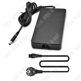 TD® Adaptateur chargeur pour ordinateur portable 240W 19,5V 12,3 A adapté aux ordinateurs Dell et portables qui répondent à la sorti