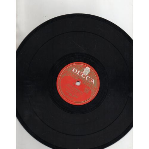 Disque Cire Pour Phonographe Marque Decca Paidr - Jeux Interdits Narcisso Yepes Mf36141