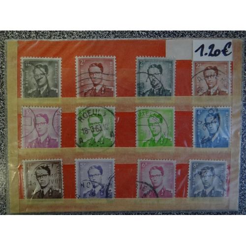 Lot De Timbres - Belgique -