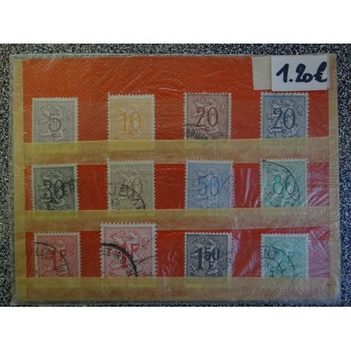 Lot De Timbres - Belgique -