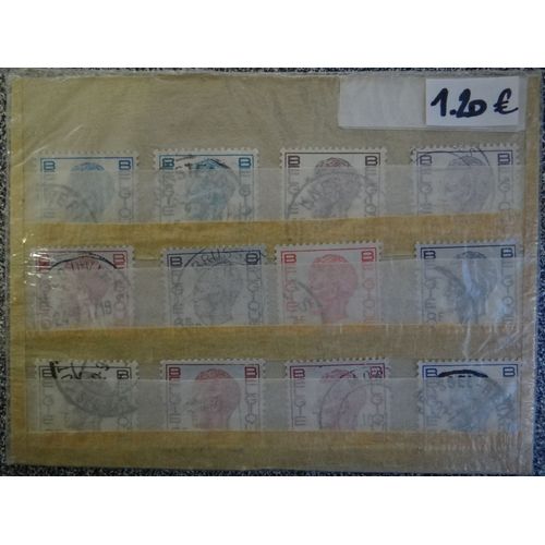 Lot De Timbres - Belgique -
