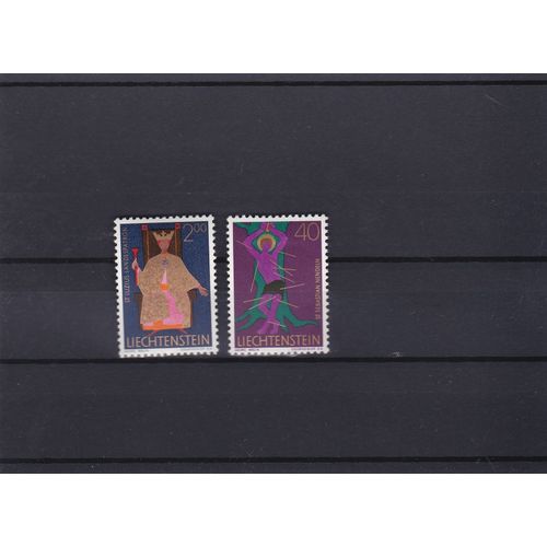 Lot De 2 Series Completes Neuves * Du Liechteinstein N°S 373/376 + 434/445