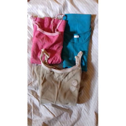 Lot De 3 Top Fille 10/12 Ans