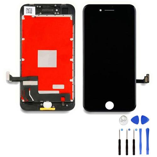 Écran Lcd + Vitre Tactile Sur Chassis Pour Iphone 7 / Iphone 8 / Iphone Se 2020 / Iphone Se 2022 + Outils - Noir - [Miyi®]