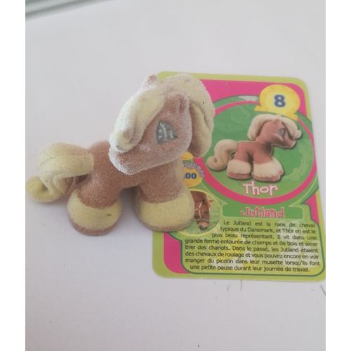 Figurine Poney Filly À Collectionner N° 8 Thor + Carte