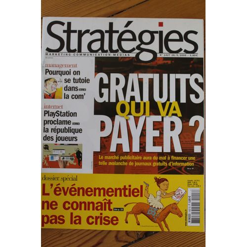 Stratégies N° 1427