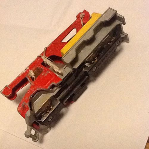 Majorette Camion Grue 1/60 Rouge Et Jaune