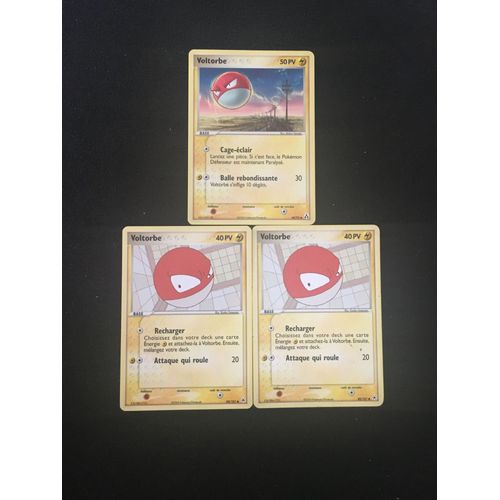 3x Voltorbe (Pokemon)