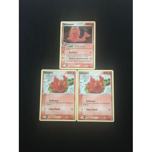 Volcaropod + 2x Limagma (Pokemon)