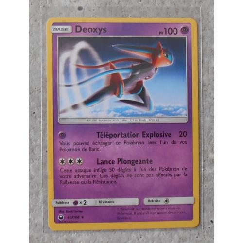 Carte Pokémon - Deoxys - 69/168 - Tempête Céleste