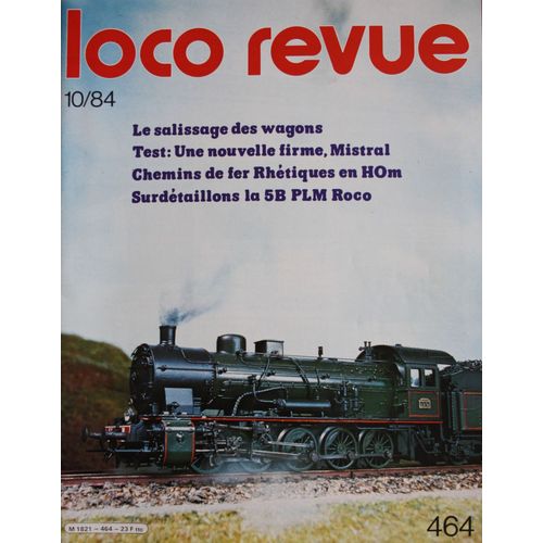 Catalogue N°464 10/84-Loco Revue