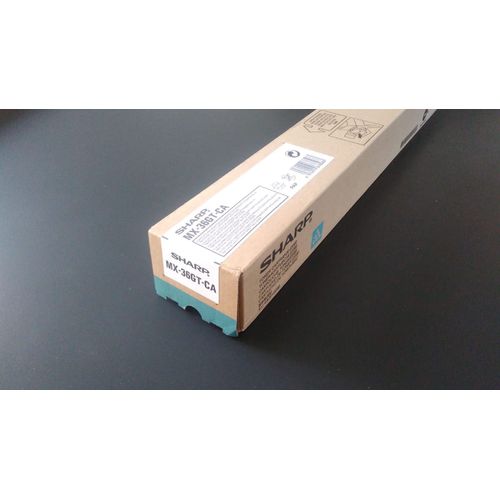 Sharp MX36GTCA - Cyan - originale - cartouche de toner - pour Sharp MX-2010U, MX-2310U, MX-2610N, MX-3110N, MX-3111U, MX-3116N, MX-3140N, MX-3640N