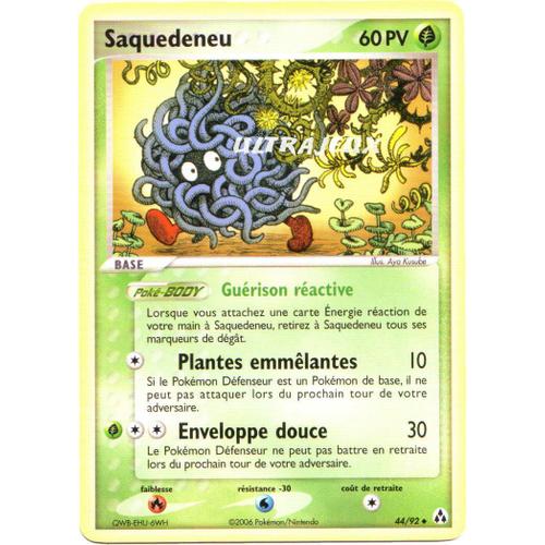 Pokémon - 44/93 - Ex - Créateurs De Légendes - Saquedeneu - Peu Commune