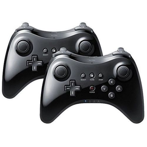 2x Manette Contrôleur Joypad De Jeux Double Analogique Sans Fil Wii U