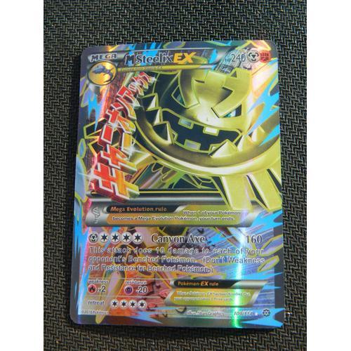 Carte Pokemon Mega Steelix Ex Full Art