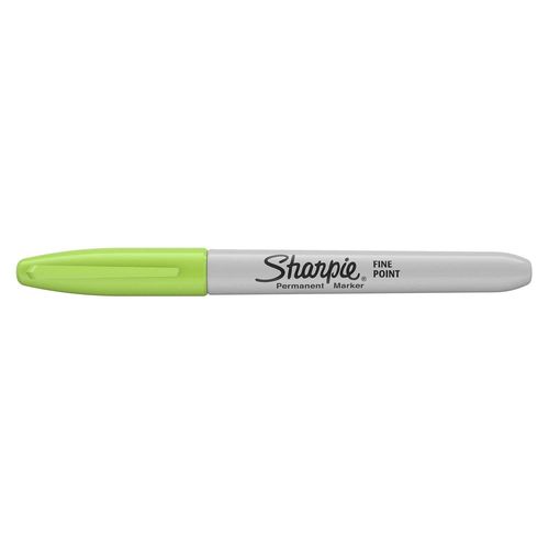Sharpie Marqueur Permanent Fine Pte Ogive Vert Pomme
