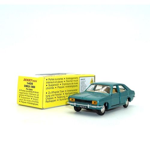 Dinky Toys 1409 - Simca 1800 Pre-Serie Bleu 1:43-Atlas