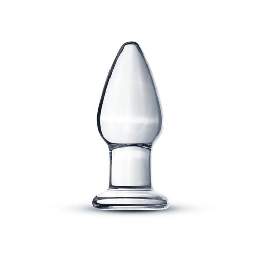 Butt Plug En Verre Classique - Effacer