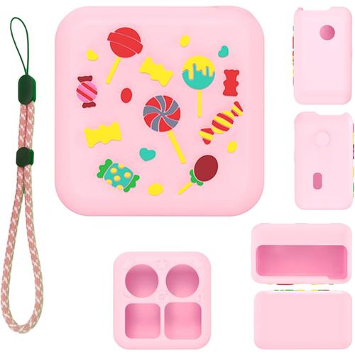 Housse en Silicone pour YOTO Mini Lecteur Audio | Housse de Protection antidérapante avec Sangle pour Lecteur de Musique Audio pour Enfant | Accessoires de Protection du Lecteur Audio