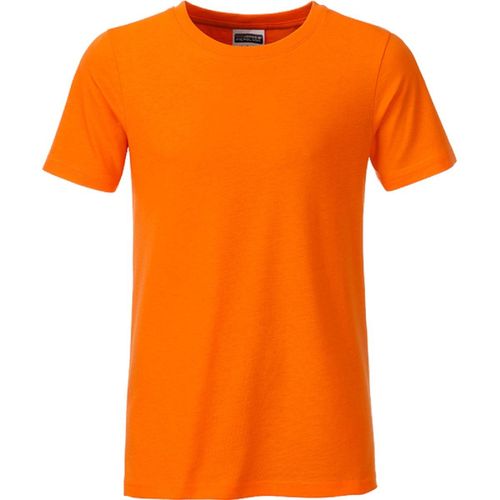 T-Shirt Enfant Gar?On Manches Courtes Bio - 8008b - Orange