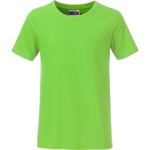 T-Shirt Enfant Gar?On Manches Courtes Bio - 8008b - Vert Citron