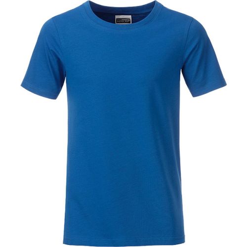 T-Shirt Enfant Gar?On Manches Courtes Bio - 8008b - Bleu Roi