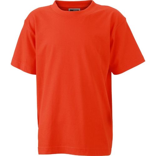 T-Shirt Enfant Manches Courtes Jn019 - Rouge Grenadine