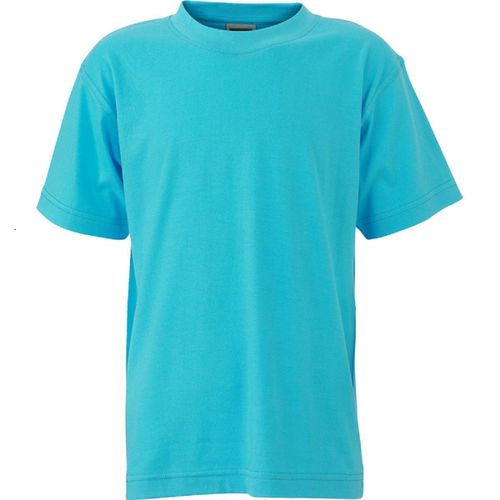 T-Shirt Enfant Manches Courtes Jn019 - Bleu Pacifique