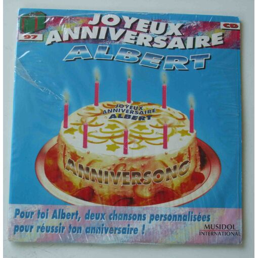 Joyeux Anniversaire Albert Anniversong Rakuten