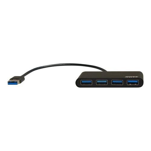 PORT Connect - Concentrateur (hub) - 4 x SuperSpeed USB 3.0 - de bureau