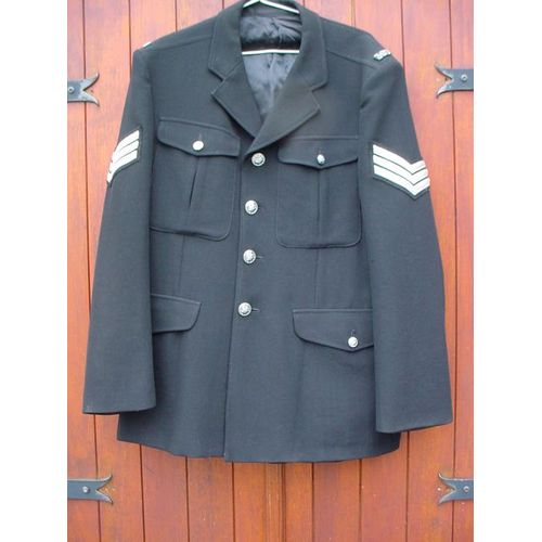 Superbe Veste De Policeman Anglais Grade Sergeant
