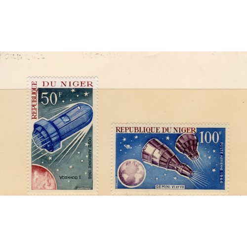 Timbres De Poste Aérienne Du Niger (Conquête De L¿Espace)
