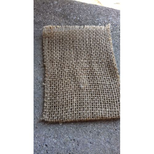 5 Sachets En Toile De Jute