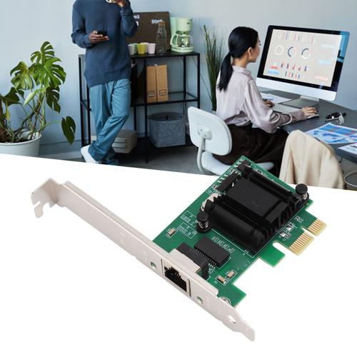 Carte adaptateur Ethernet PCIE 1000Mbps Transmission Stable RJ45 PCI Express Ethernet carte LAN carte réseau Gigabit pour ordinateur de bureau