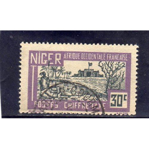 Timbre-Taxe Du Niger (Paysage)