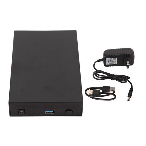 Disque dur externe 3.5 pouces USB3.0 vers métal SSD Portable pour PC TV ordinateur de bureau 100-240V 8 to prise américaine