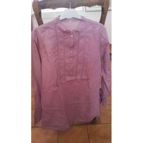 Tunique Mauve Manches Longues T40